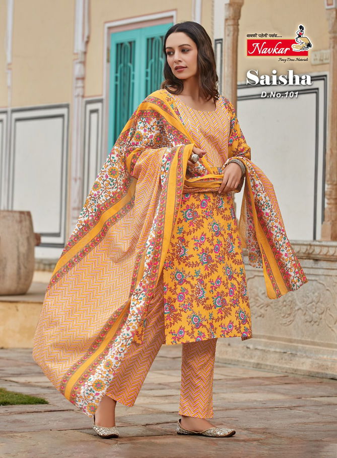 Saisha Navkar Regular Wear Wholesale Cotton Salwar Suit Catalog